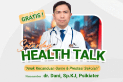 Saturday Health Talk with dr. Dani, Sp.KJ, Psikiater - 20 September 2025